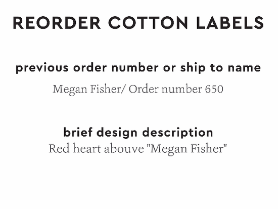 PPLR_HIDDEN_PRODUCT Reorder Previous Label Design - COTTON