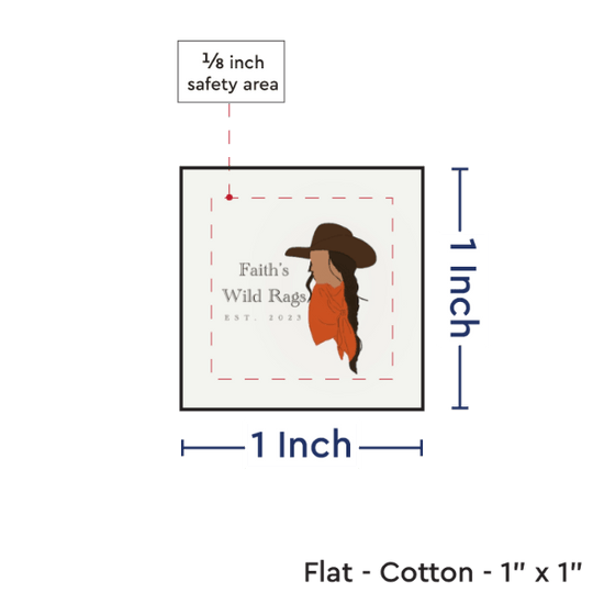PPLR_HIDDEN_PRODUCT Print your Logo or Image on FLAT Cotton Tags