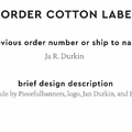 PPLR_HIDDEN_PRODUCT Reorder Previous Label Design - COTTON