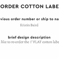 PPLR_HIDDEN_PRODUCT Reorder Previous Label Design - COTTON