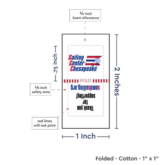 PPLR_HIDDEN_PRODUCT Print Your Logo or Image on FOLDED Cotton Tags