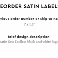 PPLR_HIDDEN_PRODUCT Reorder Previous Label Design - SATIN