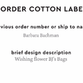 PPLR_HIDDEN_PRODUCT Reorder Previous Label Design - COTTON