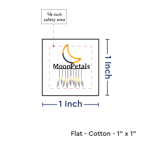 PPLR_HIDDEN_PRODUCT Print your Logo or Image on FLAT Cotton Tags