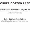 PPLR_HIDDEN_PRODUCT Reorder Previous Label Design - COTTON