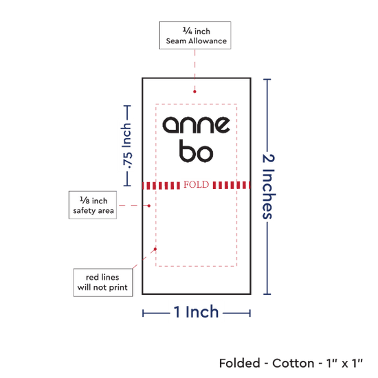 PPLR_HIDDEN_PRODUCT Print Your Logo or Image on FOLDED Cotton Tags