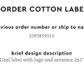 PPLR_HIDDEN_PRODUCT Reorder Previous Label Design - COTTON