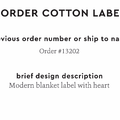 PPLR_HIDDEN_PRODUCT Reorder Previous Label Design - COTTON