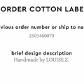 PPLR_HIDDEN_PRODUCT Reorder Previous Label Design - COTTON