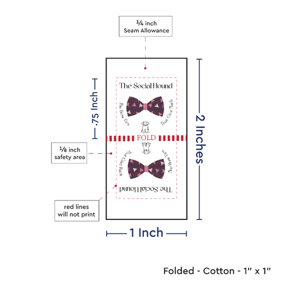 PPLR_HIDDEN_PRODUCT Print Your Logo or Image on FOLDED Cotton Tags