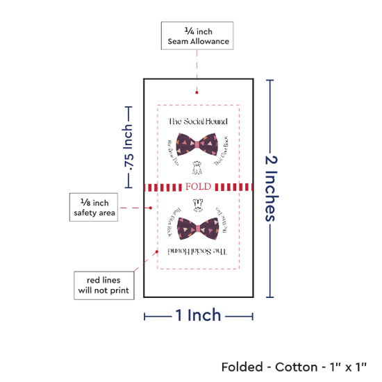 PPLR_HIDDEN_PRODUCT Print Your Logo or Image on FOLDED Cotton Tags