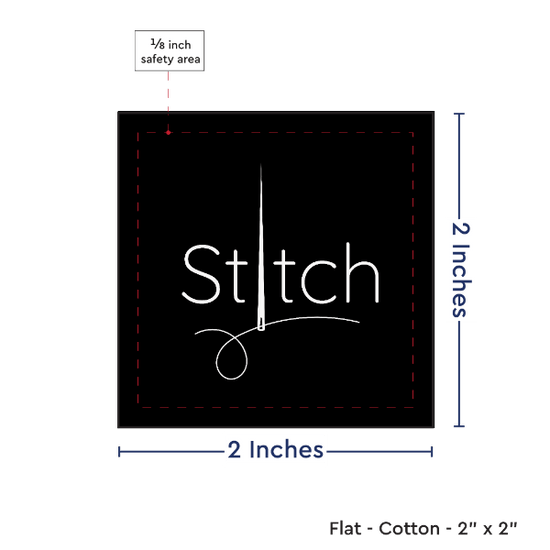 PPLR_HIDDEN_PRODUCT Print your Logo or Image on FLAT Cotton Tags