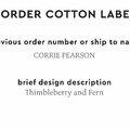 PPLR_HIDDEN_PRODUCT Reorder Previous Label Design - COTTON