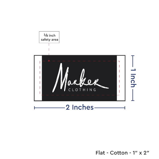 PPLR_HIDDEN_PRODUCT Print your Logo or Image on FLAT Cotton Tags