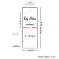 PPLR_HIDDEN_PRODUCT Square Signature (1" wide - Satin)