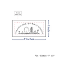 PPLR_HIDDEN_PRODUCT Print your Logo or Image on FLAT Cotton Tags