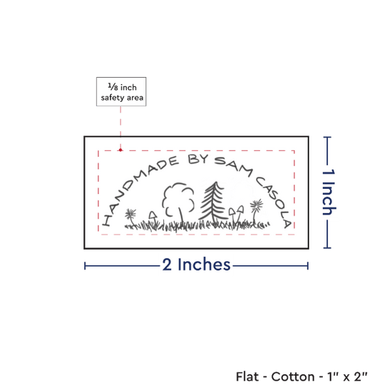 PPLR_HIDDEN_PRODUCT Print your Logo or Image on FLAT Cotton Tags