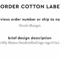 PPLR_HIDDEN_PRODUCT Reorder Previous Label Design - COTTON