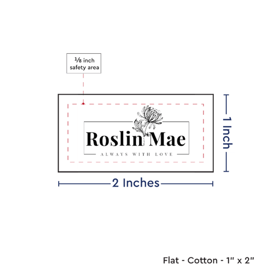 PPLR_HIDDEN_PRODUCT Print your Logo or Image on FLAT Cotton Tags
