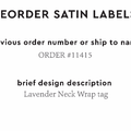 PPLR_HIDDEN_PRODUCT Reorder Previous Label Design - SATIN