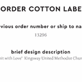 PPLR_HIDDEN_PRODUCT Reorder Previous Label Design - COTTON