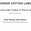PPLR_HIDDEN_PRODUCT Reorder Previous Label Design - COTTON