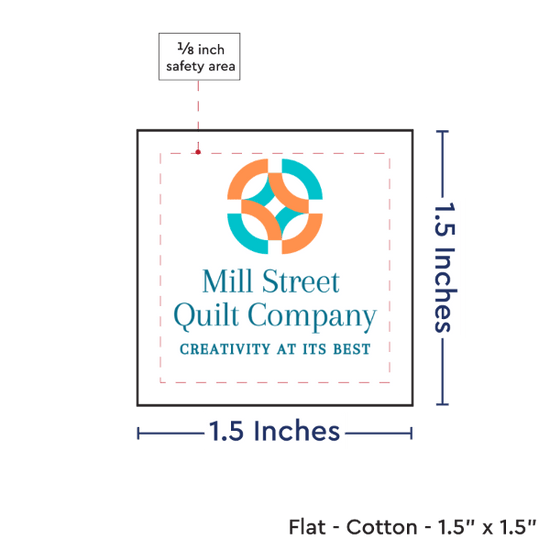 PPLR_HIDDEN_PRODUCT Print your Logo or Image on FLAT Cotton Tags