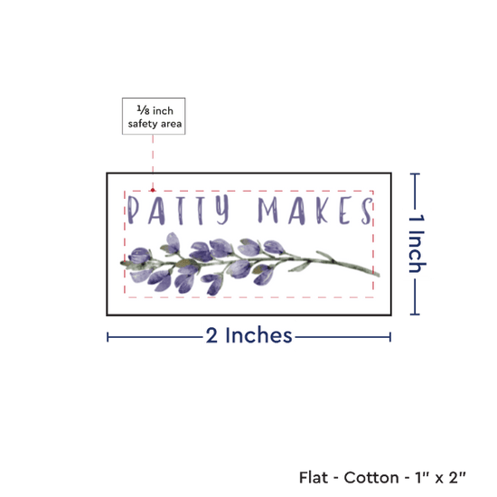 PPLR_HIDDEN_PRODUCT Print your Logo or Image on FLAT Cotton Tags