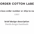 PPLR_HIDDEN_PRODUCT Reorder Previous Label Design - COTTON