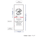 PPLR_HIDDEN_PRODUCT Print Your Logo/Image on Satin Tags (1" wide - Satin)