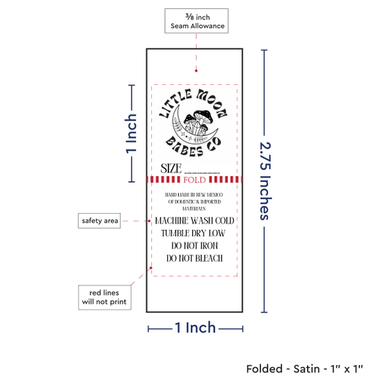 PPLR_HIDDEN_PRODUCT Print Your Logo/Image on Satin Tags (1" wide - Satin)