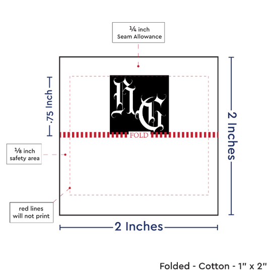 PPLR_HIDDEN_PRODUCT Print Your Logo or Image on FOLDED Cotton Tags