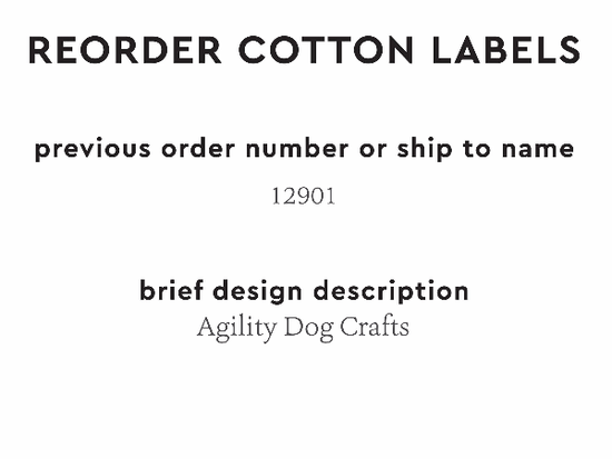 PPLR_HIDDEN_PRODUCT Reorder Previous Label Design - COTTON