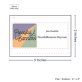 PPLR_HIDDEN_PRODUCT Print your Logo or Image on FLAT Cotton Tags