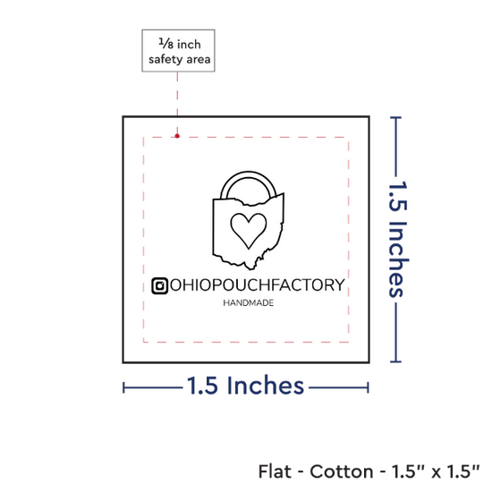 PPLR_HIDDEN_PRODUCT Print your Logo or Image on FLAT Cotton Tags