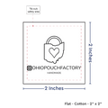 PPLR_HIDDEN_PRODUCT Print your Logo or Image on FLAT Cotton Tags
