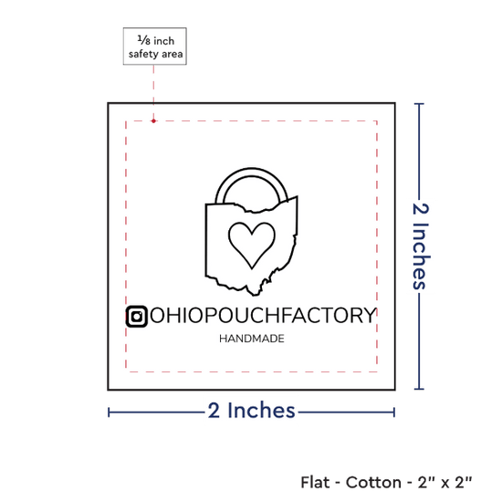 PPLR_HIDDEN_PRODUCT Print your Logo or Image on FLAT Cotton Tags