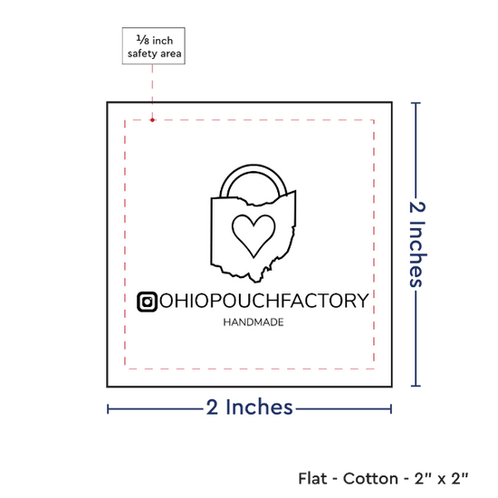 PPLR_HIDDEN_PRODUCT Print your Logo or Image on FLAT Cotton Tags