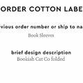 PPLR_HIDDEN_PRODUCT Reorder Previous Label Design - COTTON
