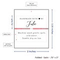 PPLR_HIDDEN_PRODUCT Print your Logo or Image on Satin Tags (2" wide - Satin)