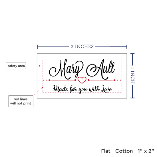 PPLR_HIDDEN_PRODUCT Modern Heart (2"x1"-Cotton)