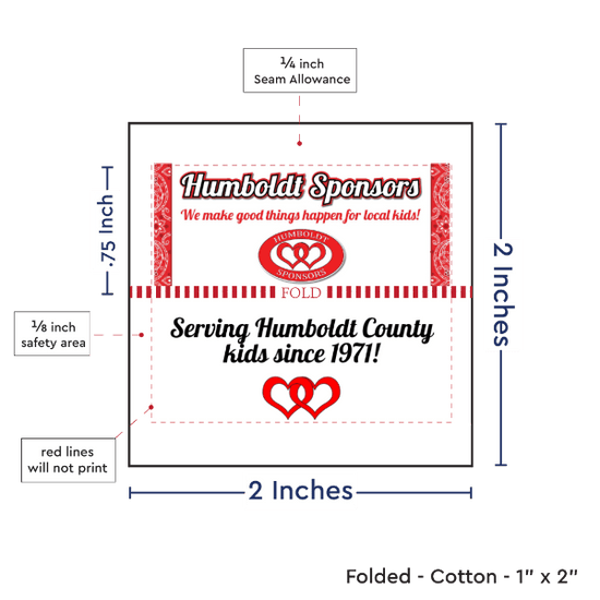 PPLR_HIDDEN_PRODUCT Print Your Logo or Image on FOLDED Cotton Tags