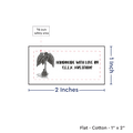 PPLR_HIDDEN_PRODUCT Print your Logo or Image on FLAT Cotton Tags