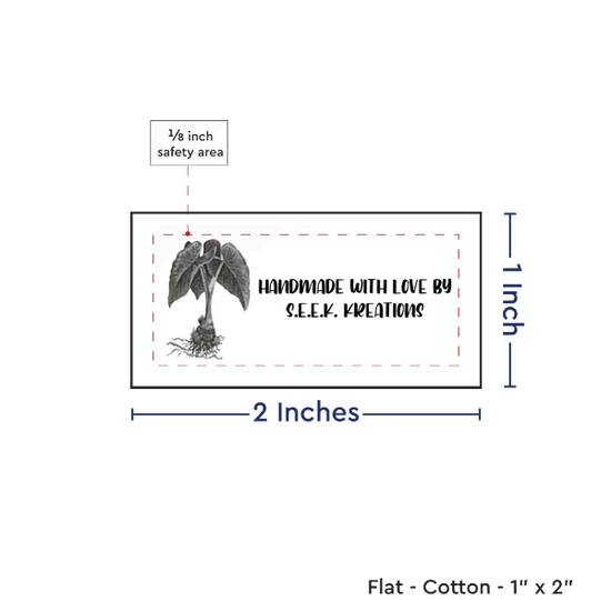 PPLR_HIDDEN_PRODUCT Print your Logo or Image on FLAT Cotton Tags