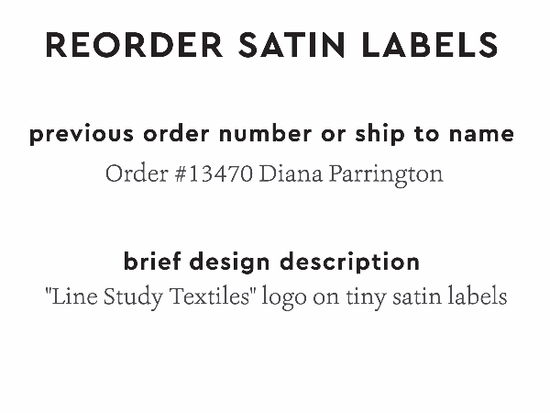 PPLR_HIDDEN_PRODUCT Reorder Previous Label Design - SATIN