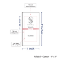PPLR_HIDDEN_PRODUCT Floral Letter (1"x1"-Cotton)