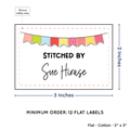PPLR_HIDDEN_PRODUCT Colorful Banner (2"x3" Cotton - 12 labels/set)