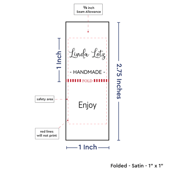 PPLR_HIDDEN_PRODUCT Square Signature (1" wide - Satin)
