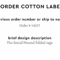 PPLR_HIDDEN_PRODUCT Reorder Previous Label Design - COTTON