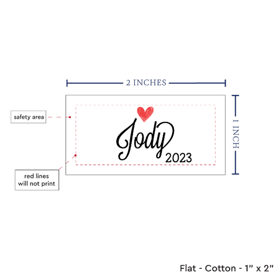 PPLR_HIDDEN_PRODUCT Simple Heart (2"x1"-Cotton)